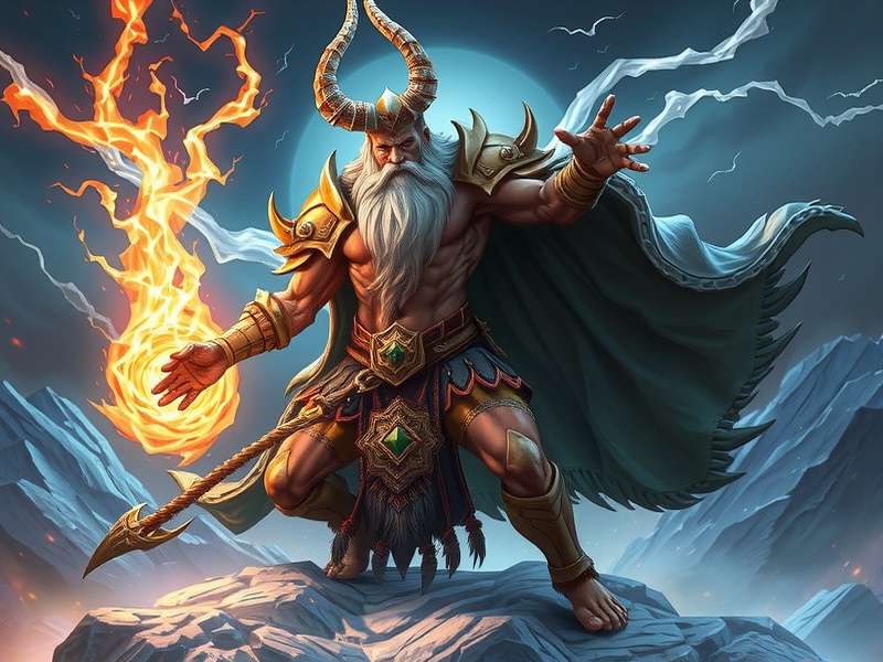 Thunder Warrior game hero character